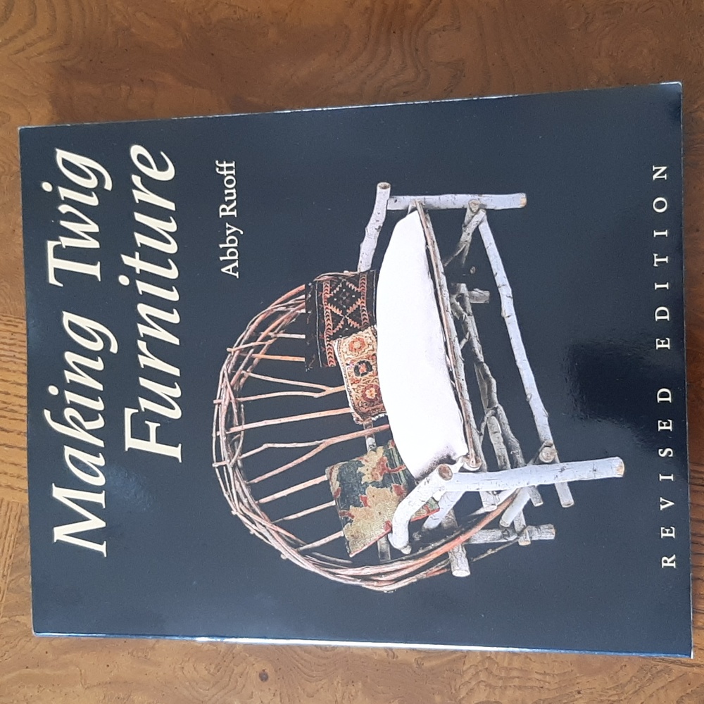 Making Twig Furniture Book.  Soft cover.